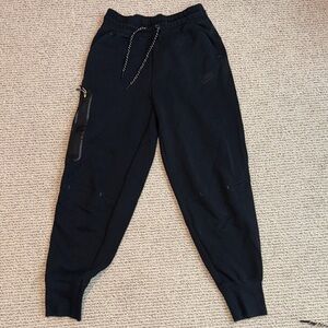 Nike Tech Black Jogger with Zipper Pocket XS